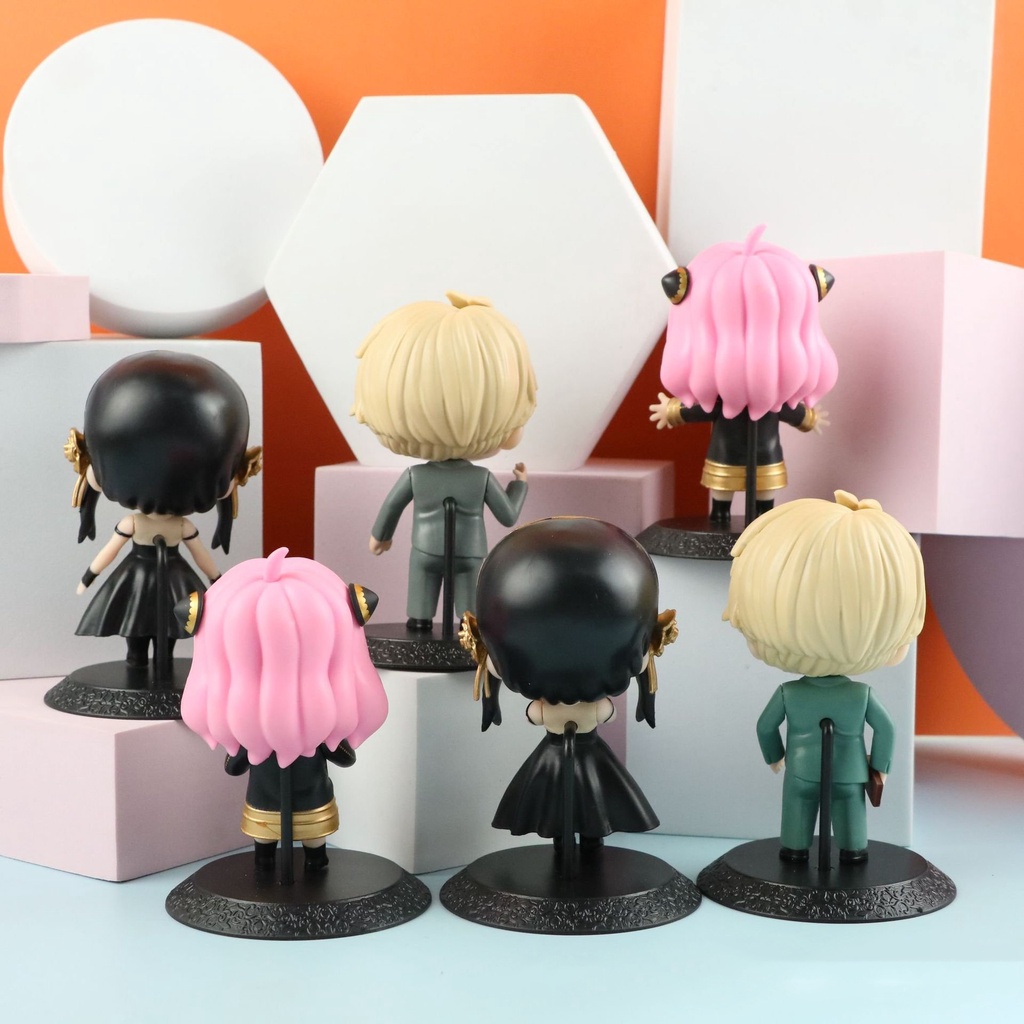 (Lẻ 1 mẫu ngẫu nhiên) Mô hình figure SPY X FAMILY GIA ĐÌNH ĐIỆP VIÊN anime tượng chibi trang trí trưng bày