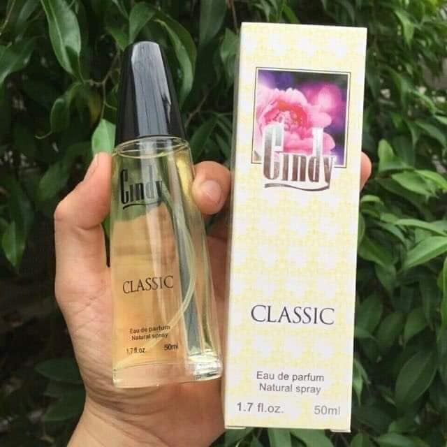 2 chai . Nước hoa cổ điển Cindy Classic