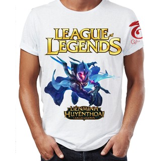 Áo thun Liên minh huyền thoại 3D Master Yi Kiếm Sĩ Vũ Trụ Vàng