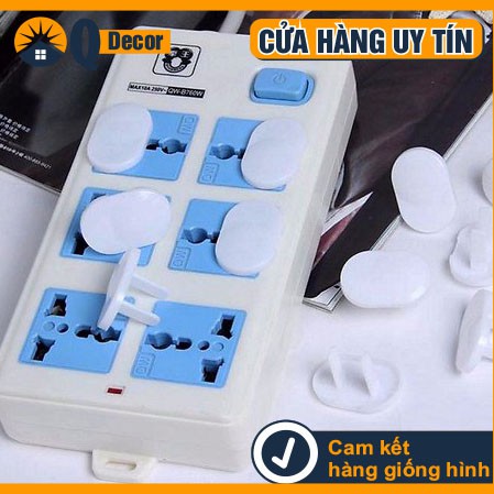 Combo 10 nút bịt ổ cắm điện, nút đậy ổ điện