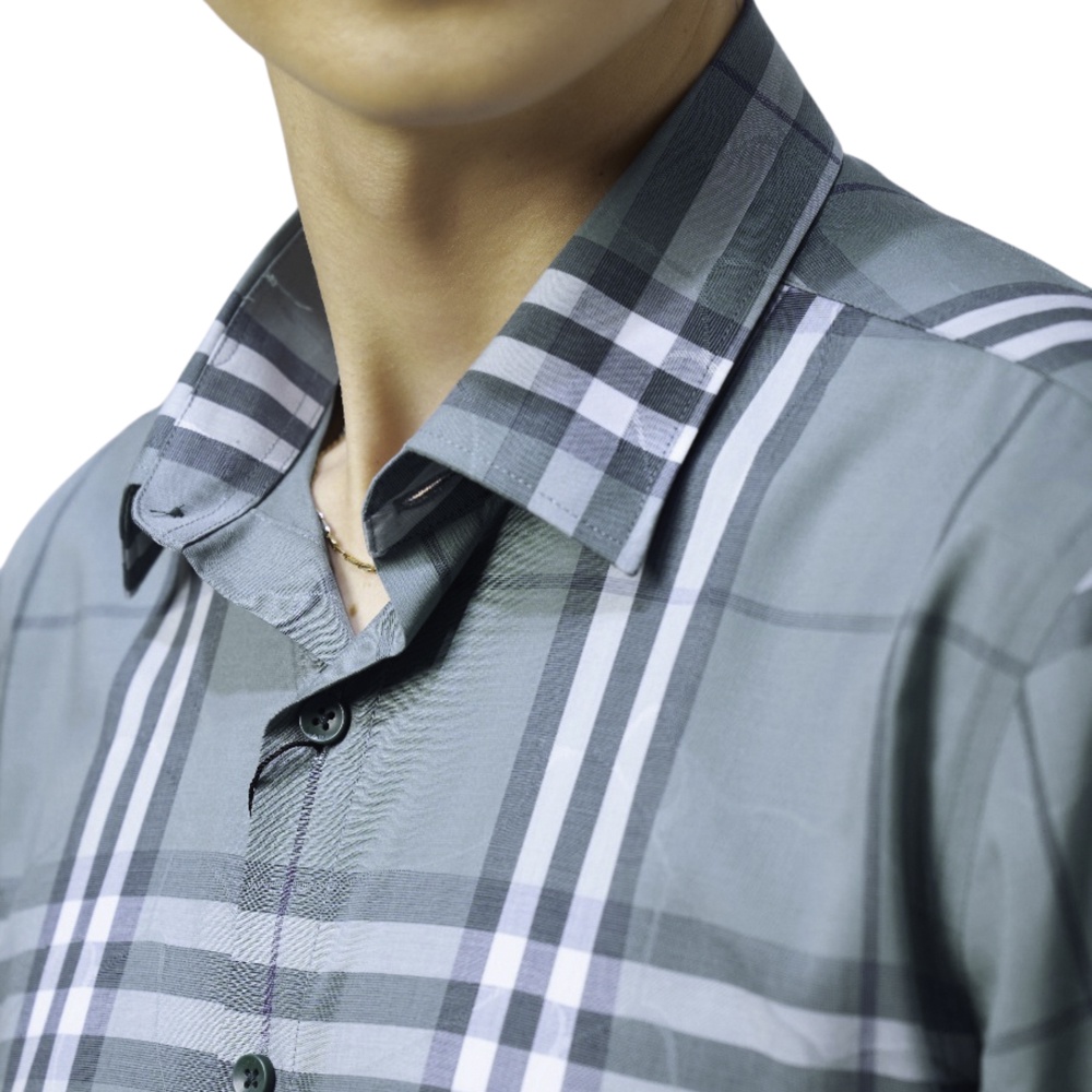 Áo sơ mi Nam dài tay Owen Slim Fit Xanh đậm Bamboo - AS220854D