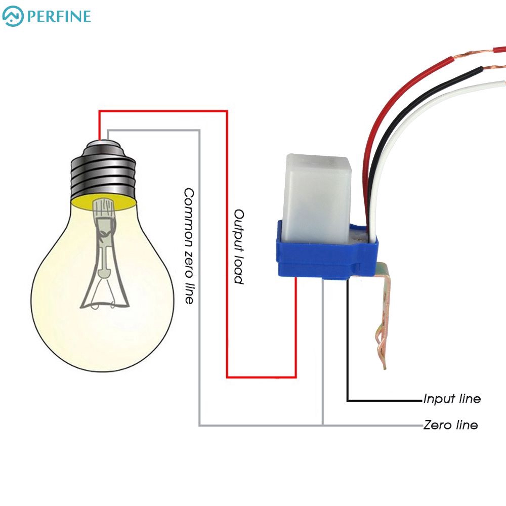 Công Tắc Cảm Biến Ánh Sáng Tự Động 220v 10a Tiện Dụng