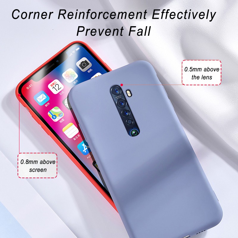 Ốp điện thoại silicon mềm đơn giản cho OPPO Reno 2 2Z 2F | BigBuy360 - bigbuy360.vn