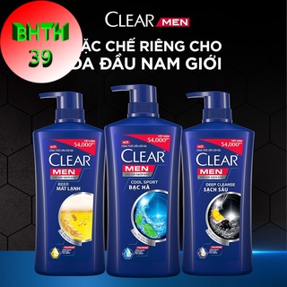 Dầu gội đầu cho Nam Clear Men chai 630g