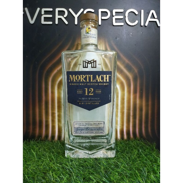 Vỏ chai rượu ngoại Mortlach 12 năm ,16 năm