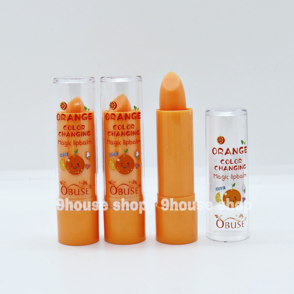 01 Son Dưỡng Môi Đổi Màu OBUSE Magic Lipbalm Thái Lan