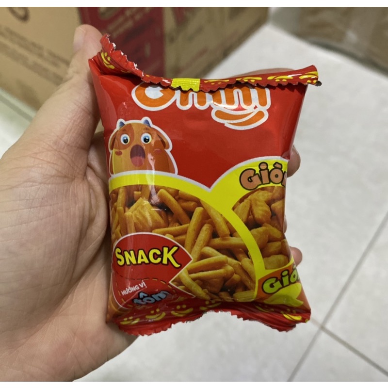 COMBO 30 GÓI BÁNH SNACK QUE MINI OHIHI TUỔI THƠ