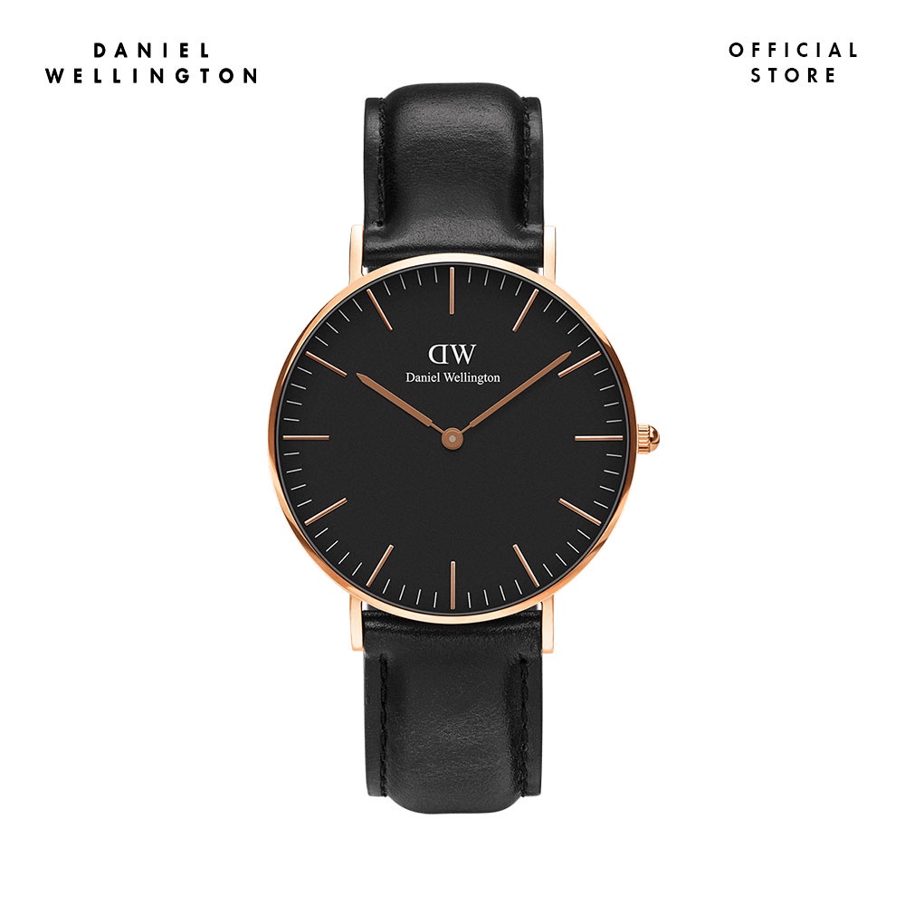 Đồng hồ Nam, Nữ Daniel Wellington dây da - Classic Sheffield 36mm DW00100139