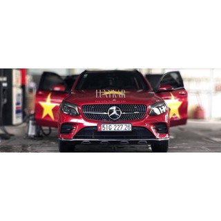 Khung ốp biển số (khung đen, cờ Việt Nam, mica)