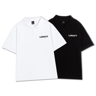 Áo thun polo BASIC phông tay lỡ nam nữ form rộng Local Brand LUNACY