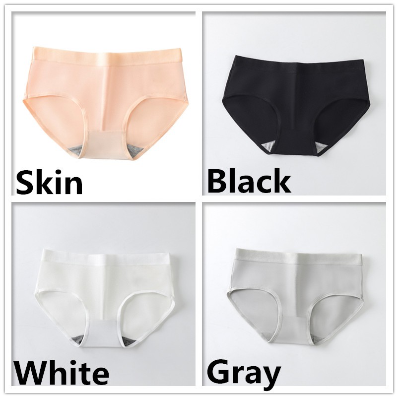 Quần Lót Cotton Không Đường May Thoáng Khí Chất Lượng Cao THời Trang Đơn Giản Cho Nữ