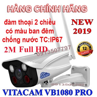 Vitacam vb1080 pro camera wifi full hd 1080p - đèn quan sát màu ngày đêm