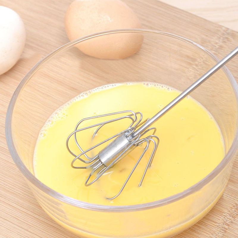 Dụng cụ đánh trứng bán tự động chất liệu thép không gỉ