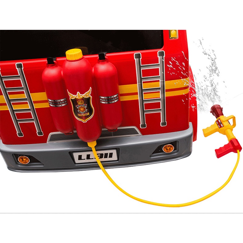 Xe ô tô phòng cháy chữa cháy  2 chỗ ngồi cho bé