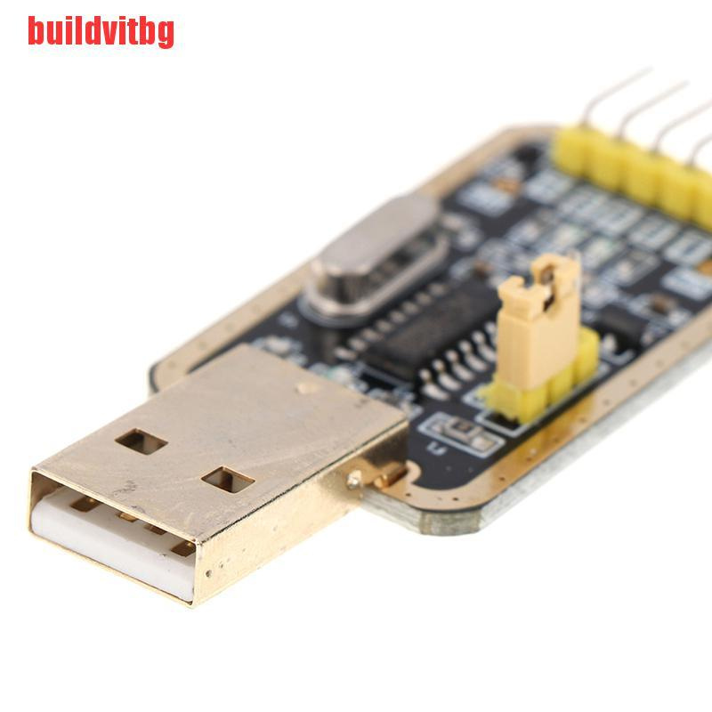 {buildvitbg}Upgrade 1pcs CH340 module to TTL module USB to serial port on nine brush panel GVQ