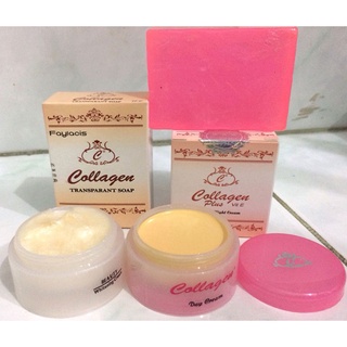 Combo serum và Bộ kem colagen Plus Vit e