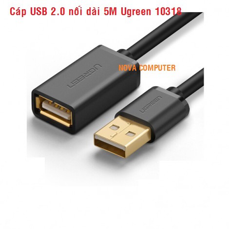 Cáp USB 2.0 nối dài 5M Ugreen 10318