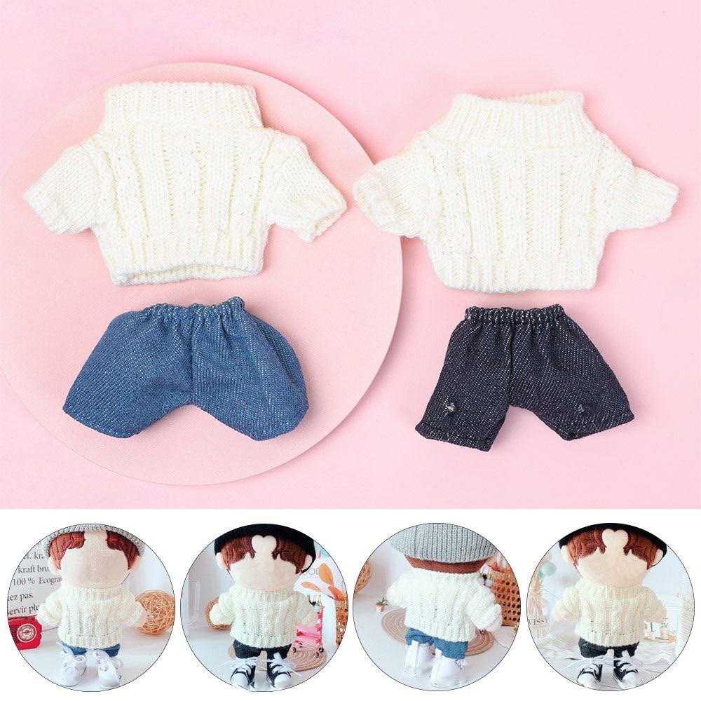 Bộ Quần Áo Ngắn Cho Búp Bê 20cm DIY