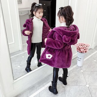  Áo Khoác Lông Bé Gái Thời Trang Đông Quảng Châu 