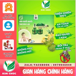 Combo 1 bo đèn đuổi muỗi + 3 lọ dầu