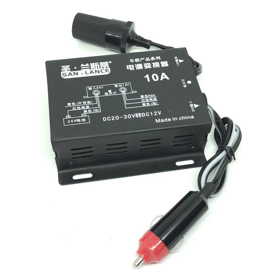 Thiết bị chuyển điện 24v xuống 12v