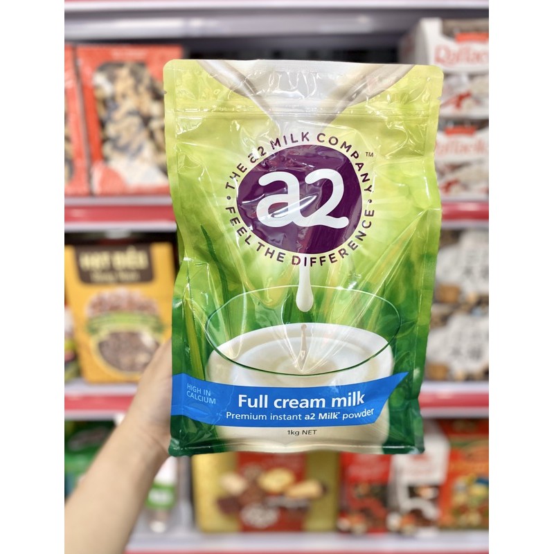 Sữa A2 full cream/skim 1kg