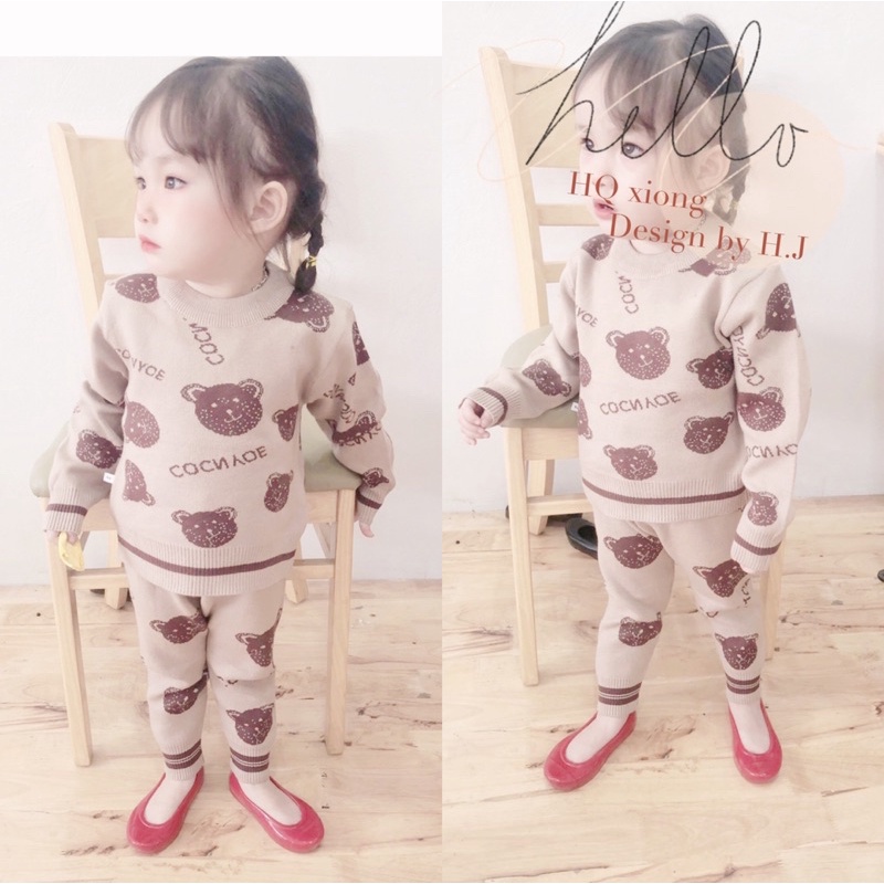 Bộ len siêu phẩm cho bé yêu 8-20kg