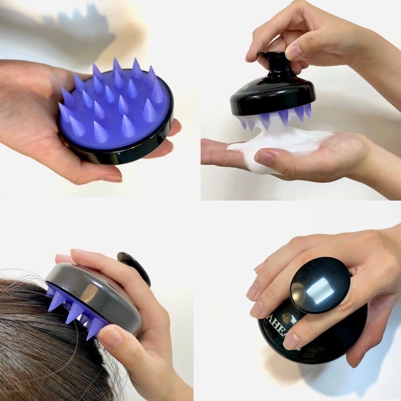 Lược gội đầu massage L Hidden Brush  Aheads Hàn Quốc