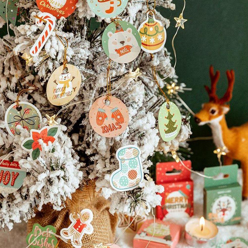 Đề Can Dán Trang Trí Hành Lý / Đồ Chơi Hình Ông Già Noel / Người Tuyết DIY