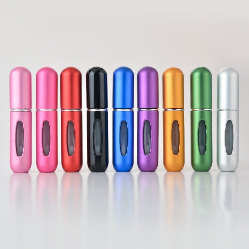 Set 5 Chai Rỗng 5ml Đựng Nước Hoa Dạng Xịt Tiện Dụng