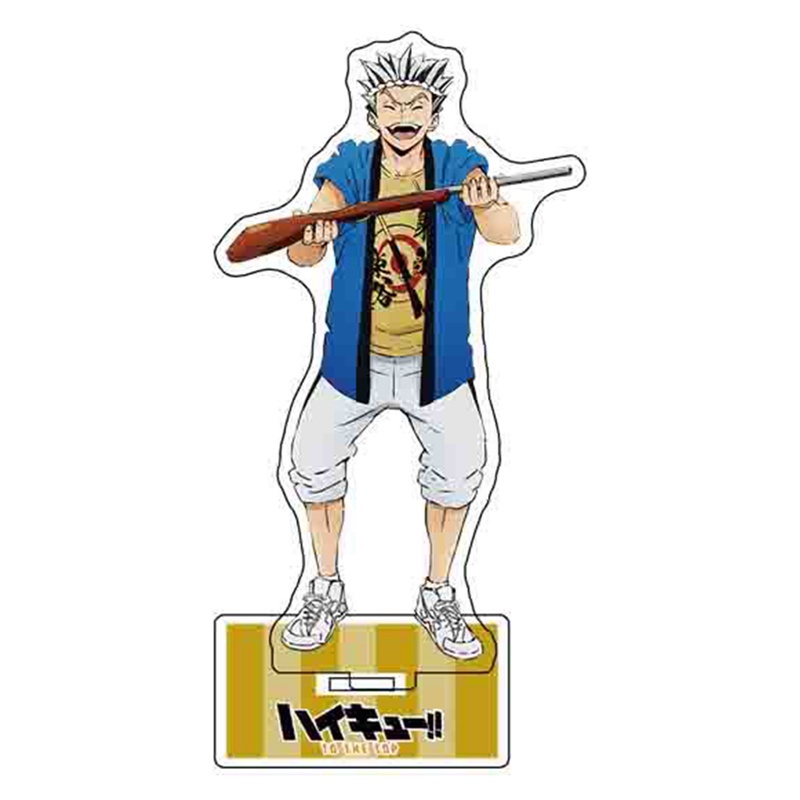 Mô hình nhân vật trong anime Haikyuu bằng acrylic có đế để bàn trang trí