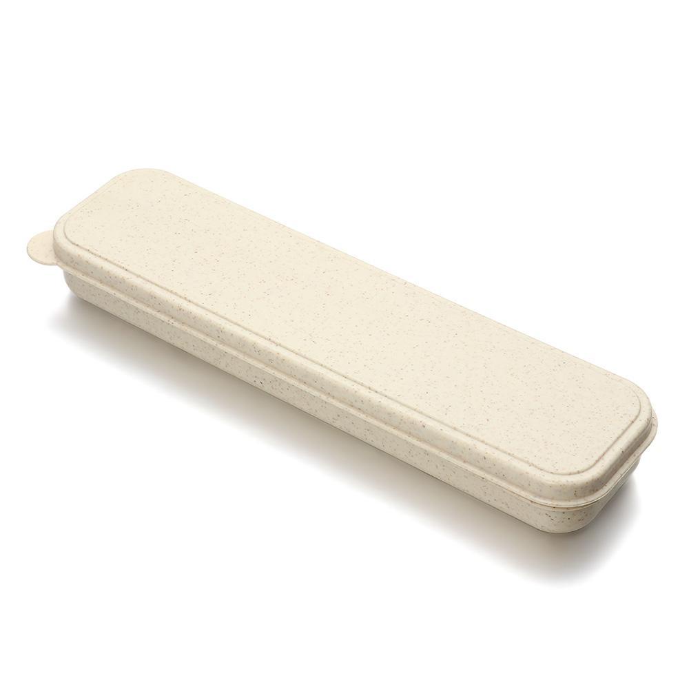 Bộ 3 Món Muỗng Nĩa Bằng Gỗ Có Thể Tái Sử Dụng Kèm Hộp Đựng