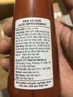 Kem xả khô Lacei Improvement 250ml