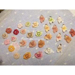 Hoa bột làm nail