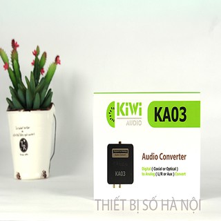 Bộ chuyển âm thanh kiwi KA03 chuyển âm thanh quang ra loa, âm ly - KA03