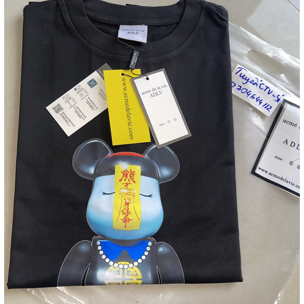 Áo thun ADLV Bear Brick - Acmé de la vie -Hàng Cao Cấp Vải Cotton 100% - Form chuẩn - Mỹ Tú Store