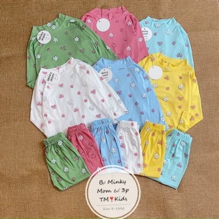 Bộ minky mom cổ 3 phân cho bé từ 7-17 kg