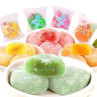 2.5KG BÁNH MOCHI TRÒN 4 VỊ (DÂU,CAM,MATCHA , XOÀI ) <80C MỚI