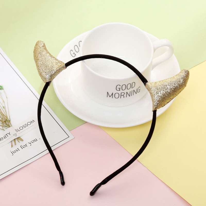 Băng Đô Hóa Trang Ác Quỷ Dễ Thương Phong Cách Lolita