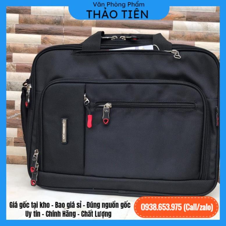 🔥kho sỉ vpp🔥 Balo, cặp đa năng học sinh cấp 2,3 màu đen ( 40x16x30cm ) - VPP Thảo Tiên