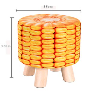 [ SIÊU XINH ] Ghế đôn sofa, ghế đẩu hiện bàn trà mẫu Bắp Ngô đại phòng khách- GĐHV