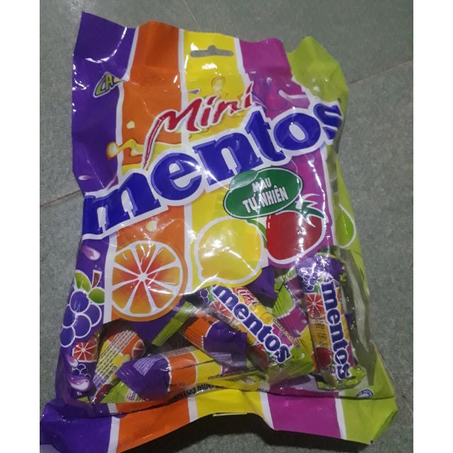 🤤Kẹo nhai Mentos mini cầu vồng ❤