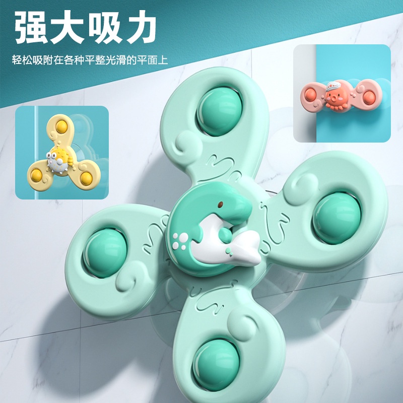 Con Quay Đồ Chơi Spinner HoạT HìNh NhiềU MàU, BằNg NhựA ABS