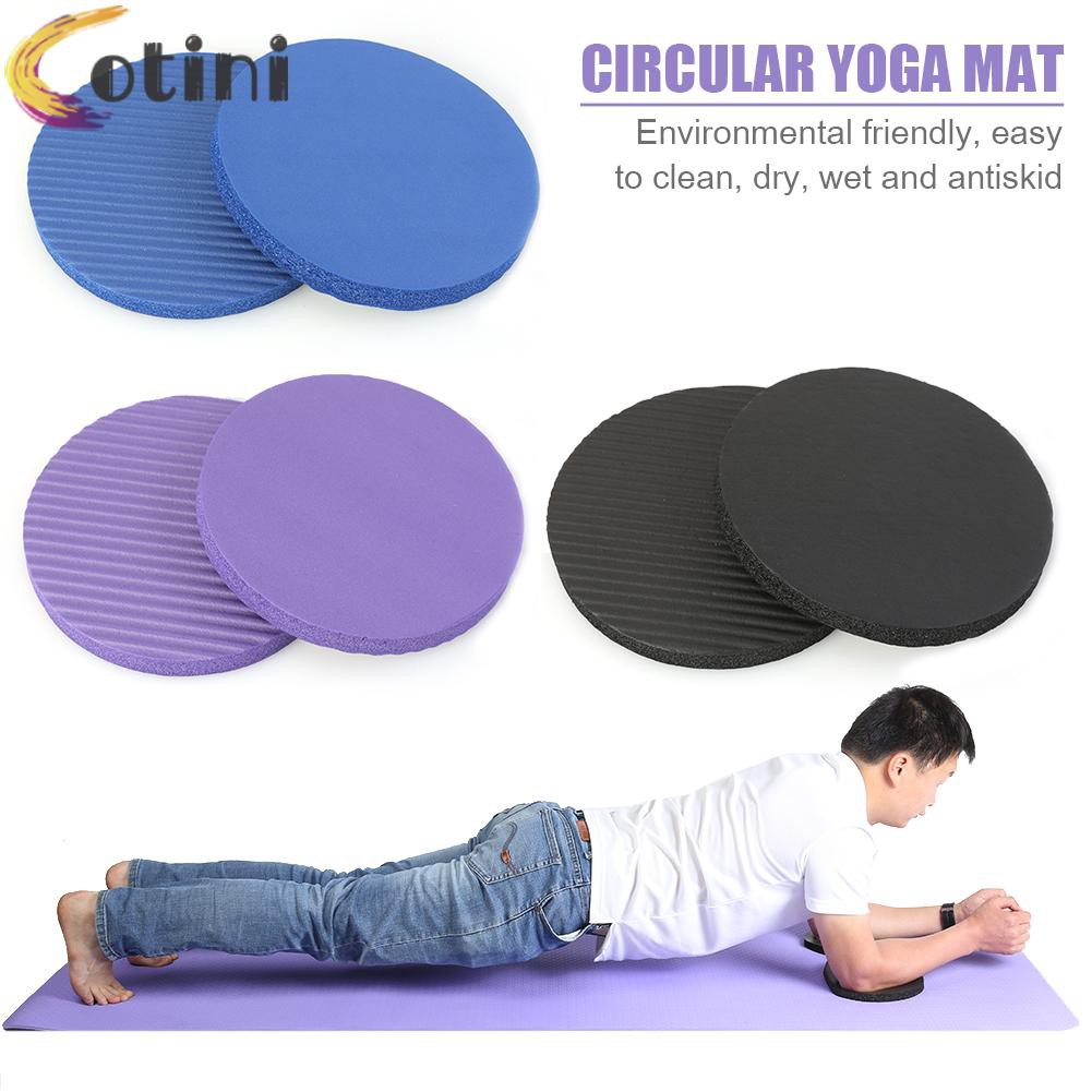 (Hàng Mới Về) Bộ 2 Miếng Đệm Bảo Vệ Đầu Gối Khi Tập Yoga Tiện Dụng