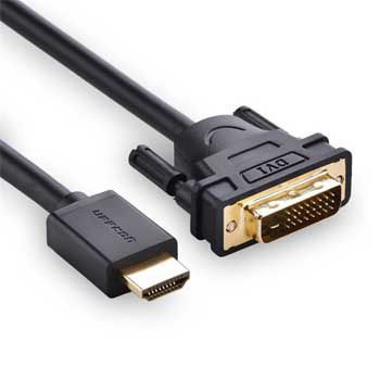 Cáp đổi HDMI sang DVI 24+1 UGREEN 11150 (1.5m)