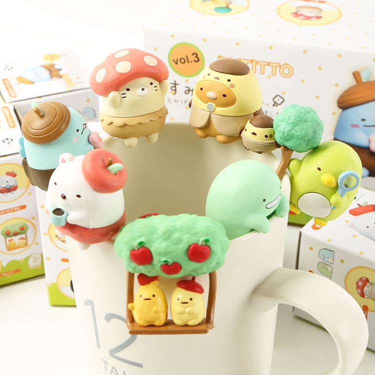 Mô Hình Nhân Vật Sumikko Gurashi Xinh Xắn Dùng Trong Trang Trí