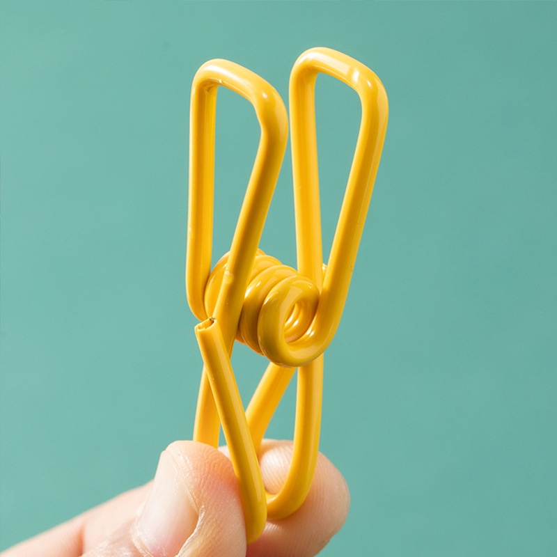 &lt;Video Review&gt; Móc Kẹp Lõi Kim Loại Giữ Giấy Ghi Chú Tài Liệu Đánh Dấu Sách Đồ Dùng Văn Phòng Treo Quần Áo U131