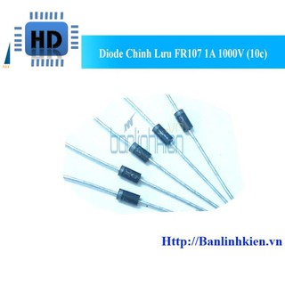 [HD] [Đi ốt] Diode Chỉnh Lưu FR107 1A 1000V (10c) Zin