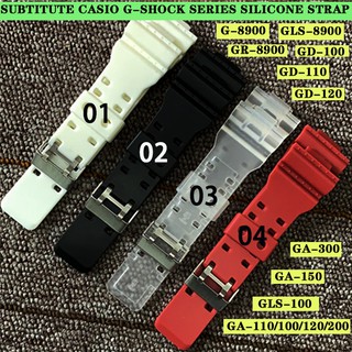 Dây Đeo Cho Đồng Hồ Casio G-shock G8900 Gls8900 Gr8900 Gd100 Gd110 Gd120 Ga100 Ga110 Ga120 Ga200 Ga150 Gls100 Ga300