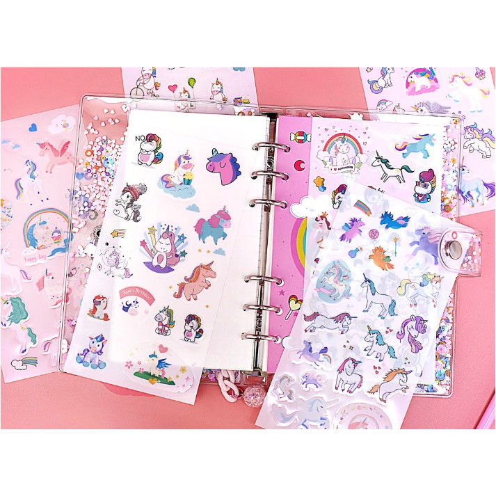 Sổ planner Itoya Unicorn full bộ, khổ A5/A6